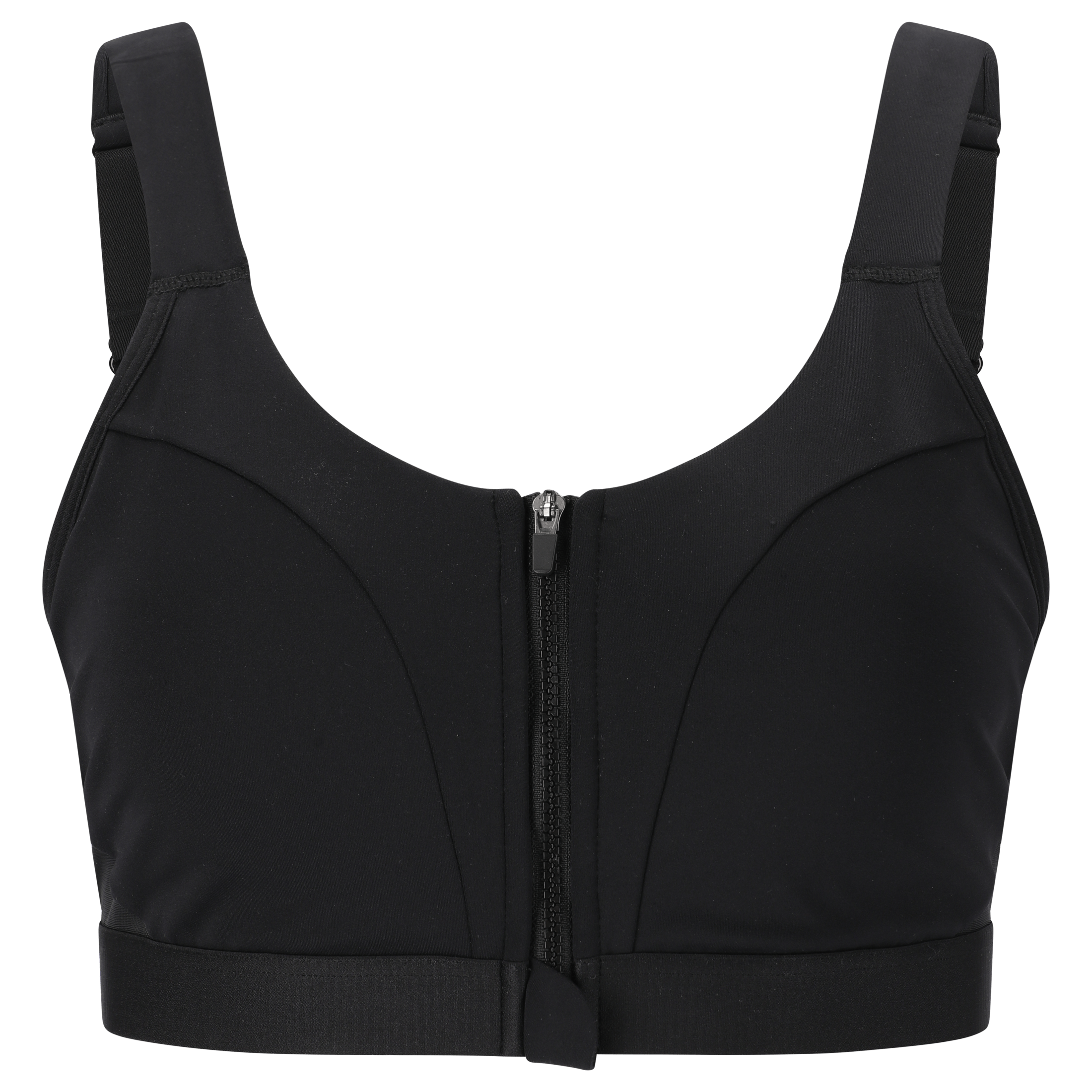 Endurance Crystale W Zip Sports Bra - Undertøy