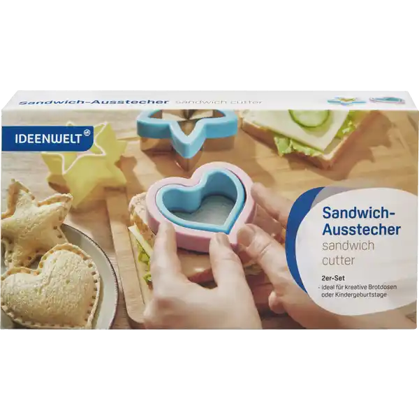 Sandwichausstecher, 2er-Set