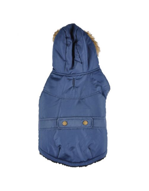 Flamingo Winterjas Sabi Blauw - Hondenkleding