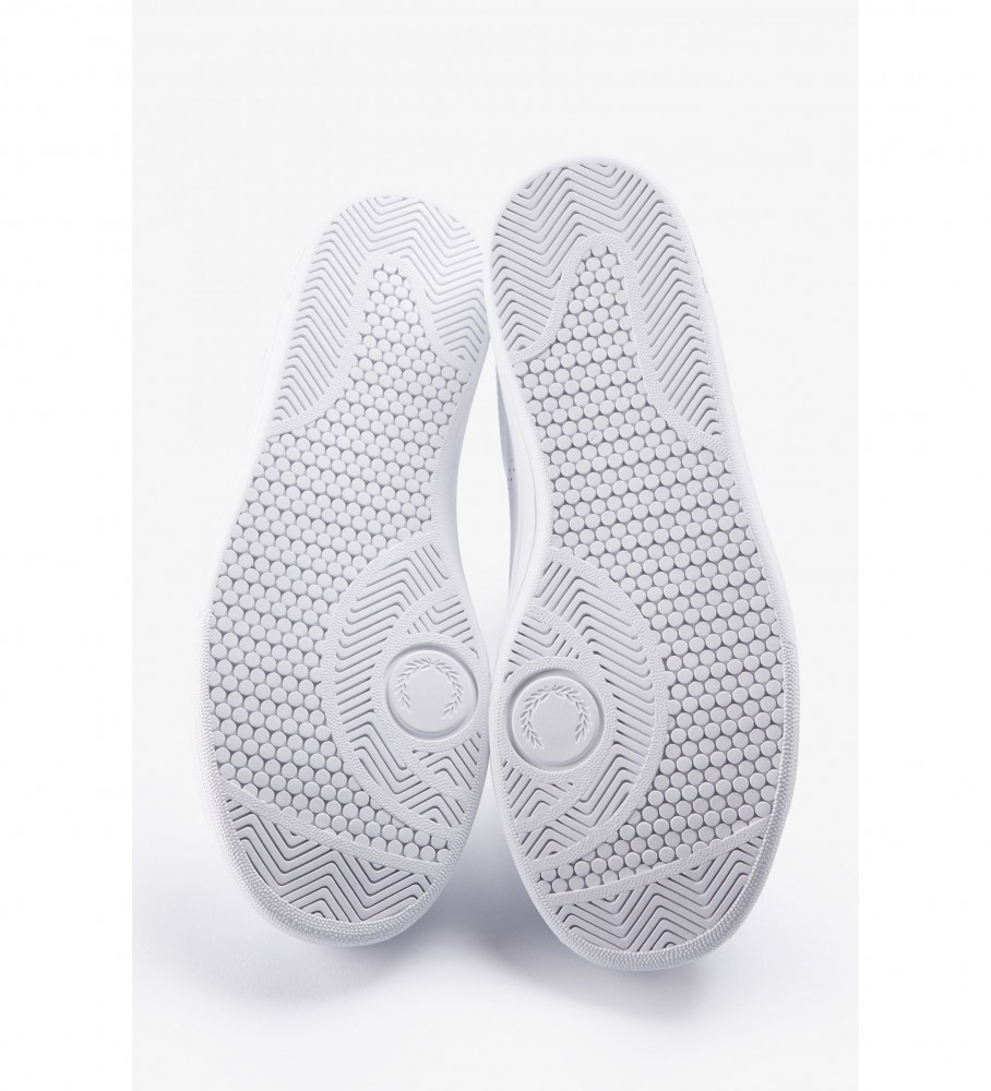 Tênis de couro Fred Perry B721 branco