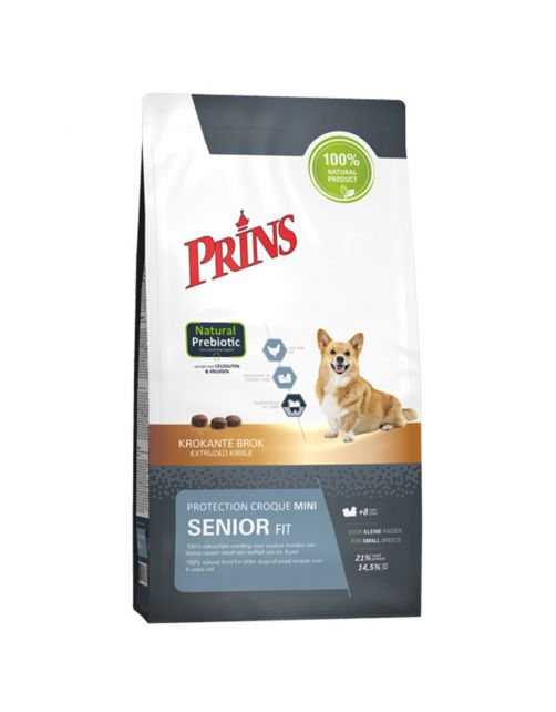Prins Protection Croque Mini Senior Fit - Hondenvoer - 2 kg
