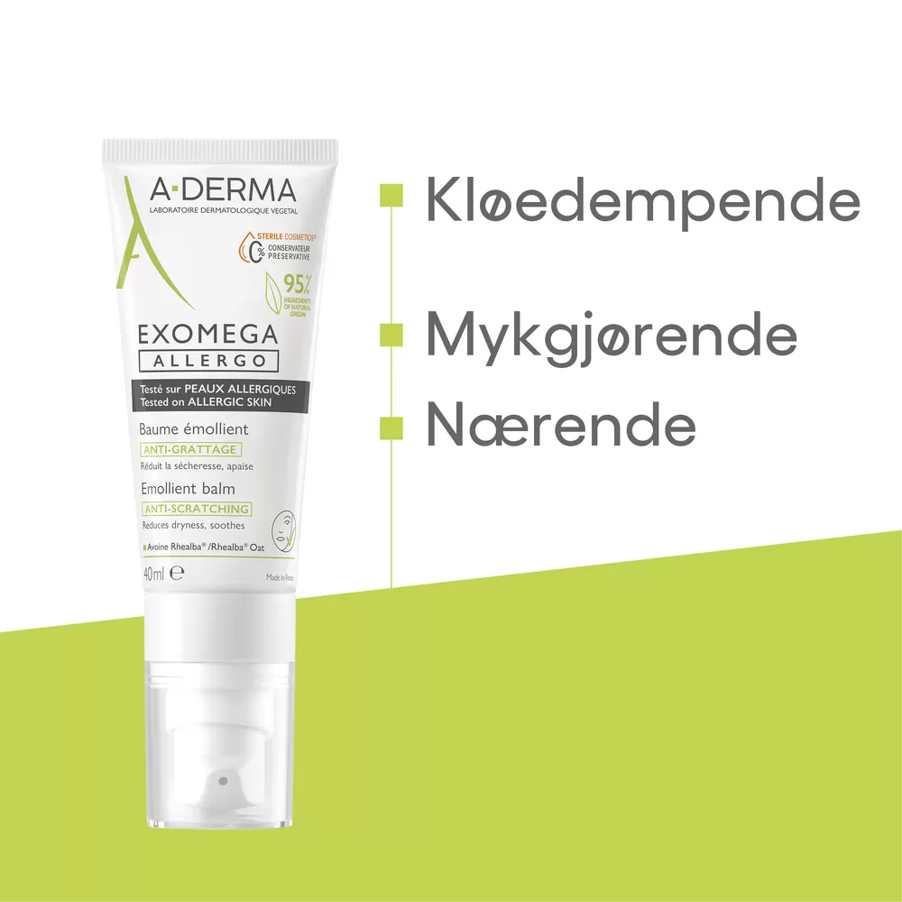 A-Derma Exomega Allergo Balm - 200 ml.