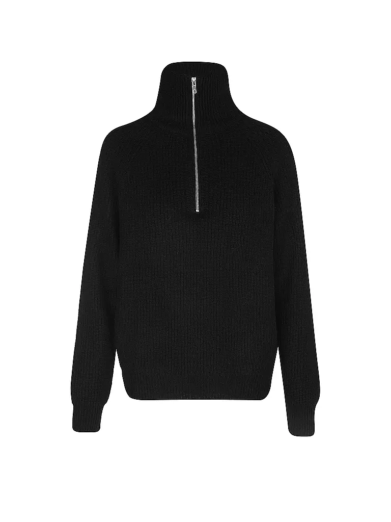 DAVIDA Kaschmirpullover schwarz