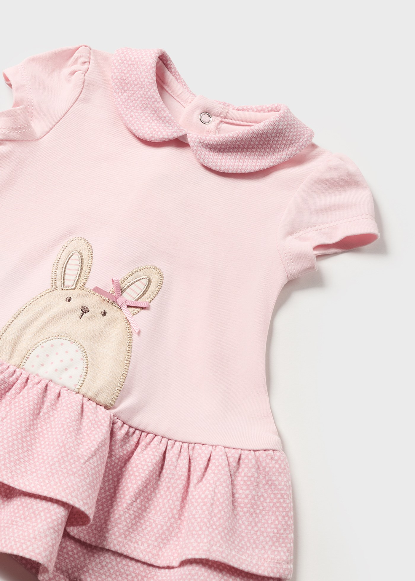 Vestido estampado para recém-nascido