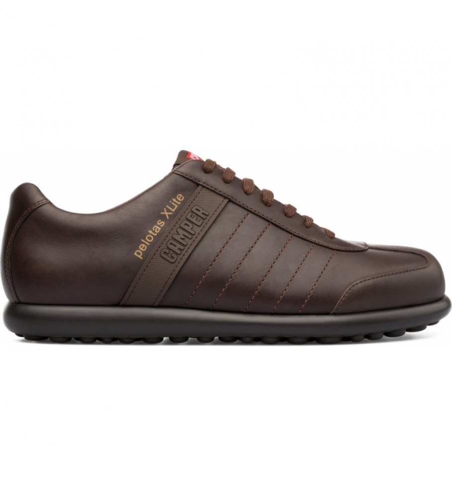 Sapatos de couro Camper Balls XL marrom