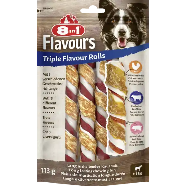 Triple Flavour Rolls