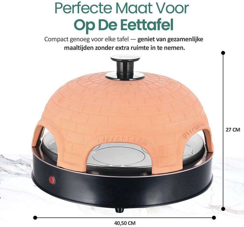 Emerio PO-115984 Pizzarette - 6 Personen