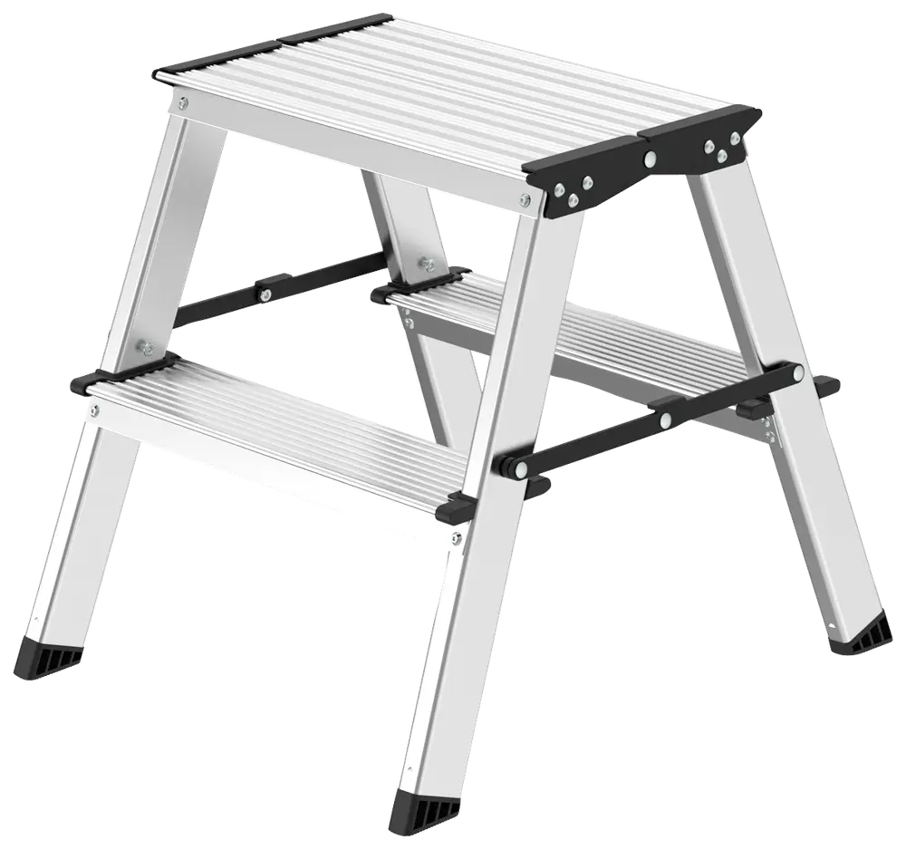 Trappestige 2-trin aluminium