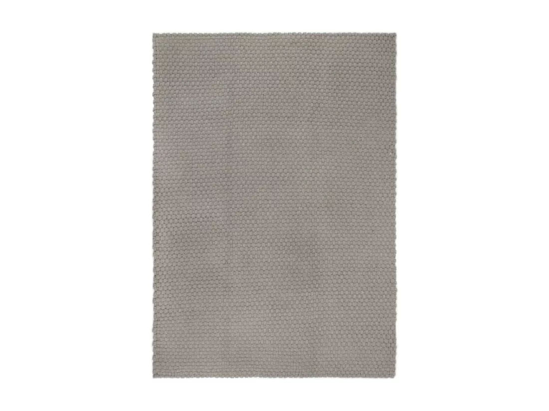 Prolenta Premium - Tapis rectangulaire Gris 120x180 cm Coton