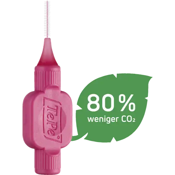 Interdentalbürsten Pink, ISO 0, 0,4 mm, 8 Stück