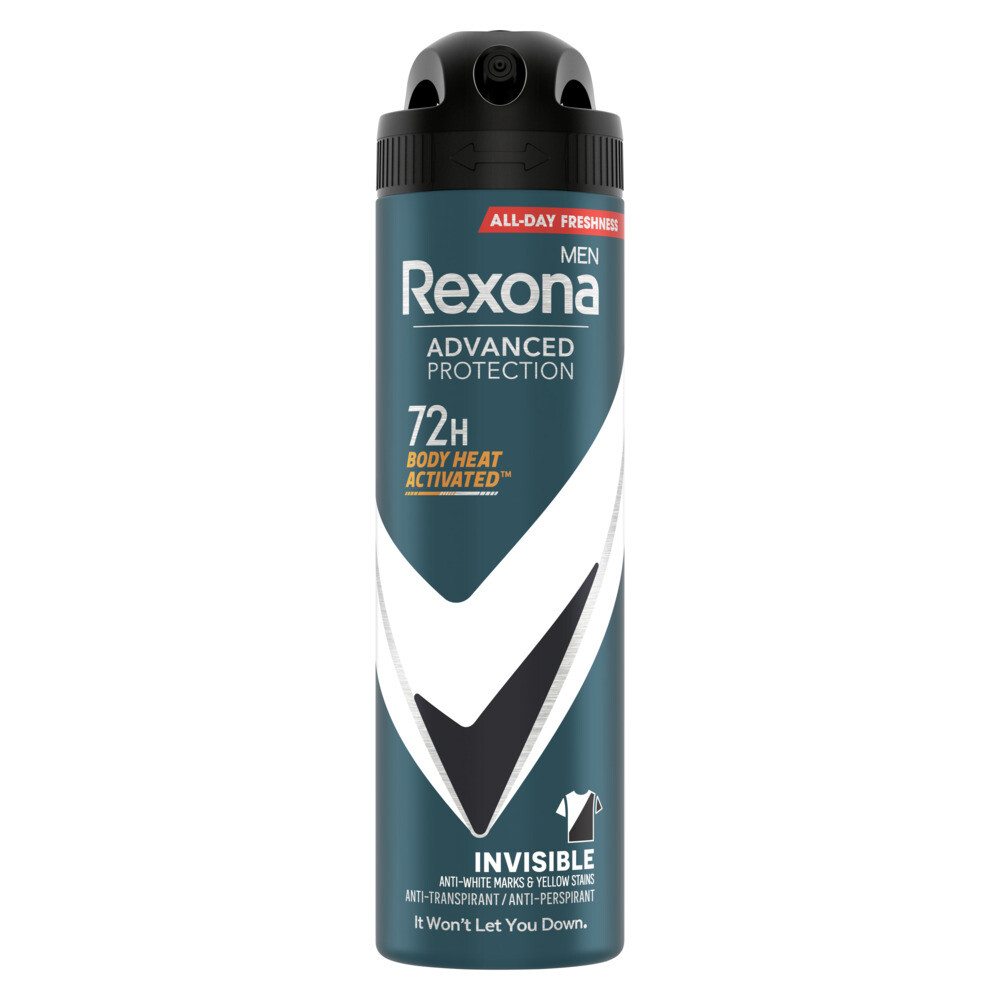 Rexona Men Deodorant Spray Advanced Protection Invisible150 ml