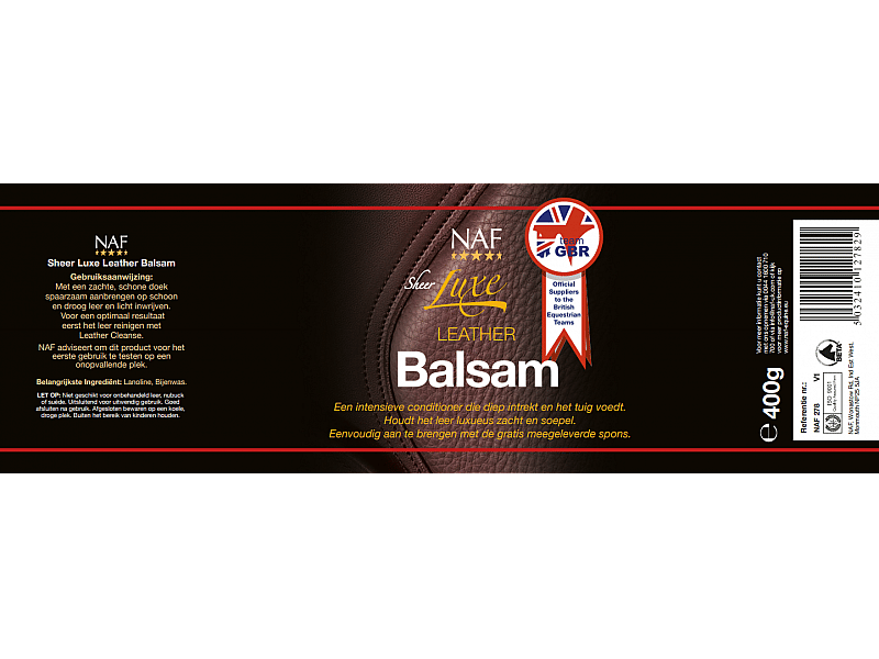 NAF Leather Balsam – Voor intensieve voeding en bescherming van leer