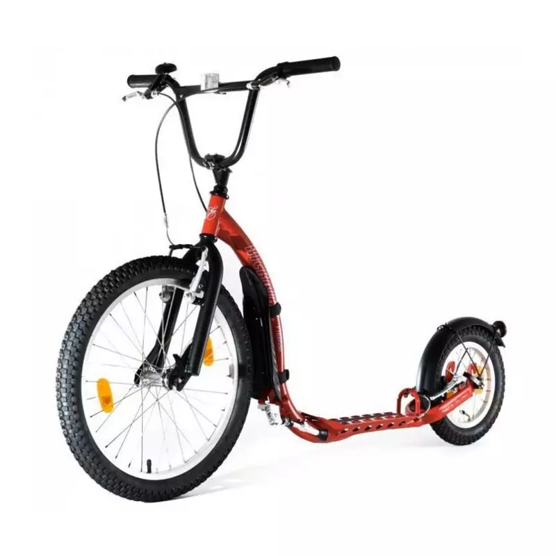 Trottinette tout terrain Enfant KICKBIKE FREERIDE G4 RED Rouge