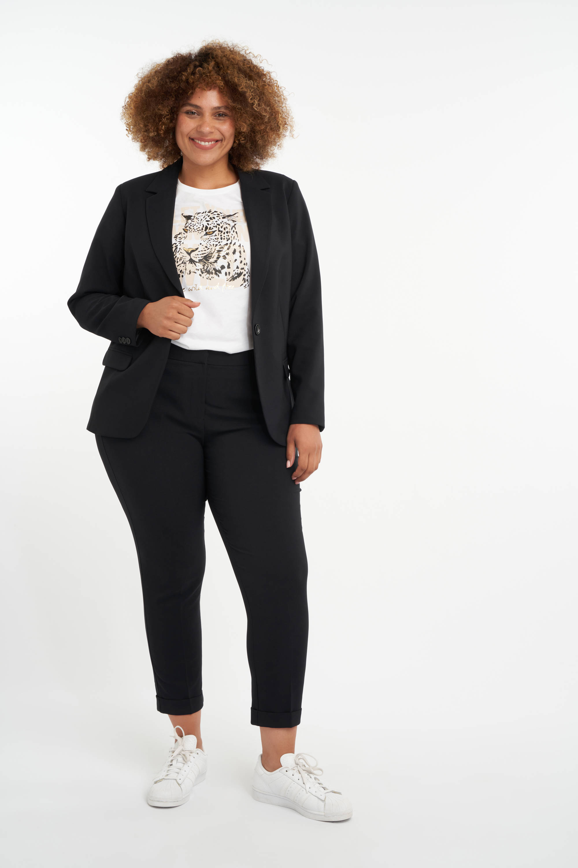 MS Mode blazer zwart