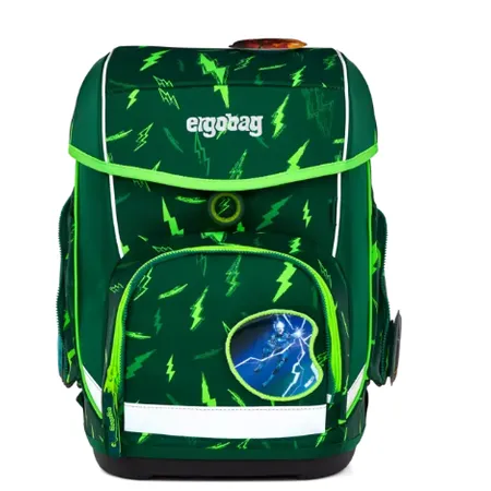 ergobag CUBO Schulrucksack-SetBärtastisch, 5-teilig