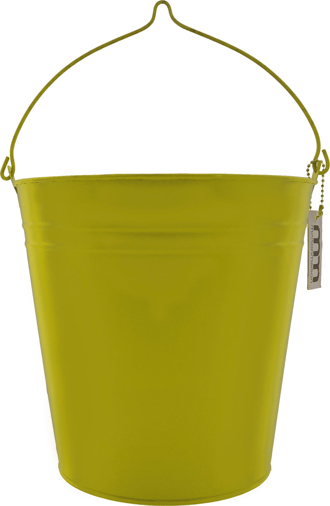 Maison Maison plantenemmer groen D 18 H 17 cm
