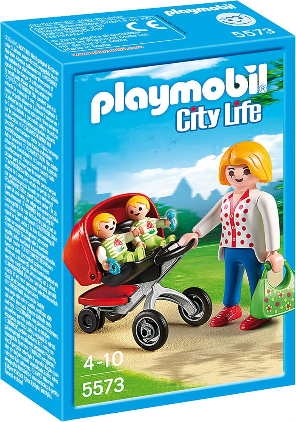 PLAYMOBIL Zwillingskinderwagen