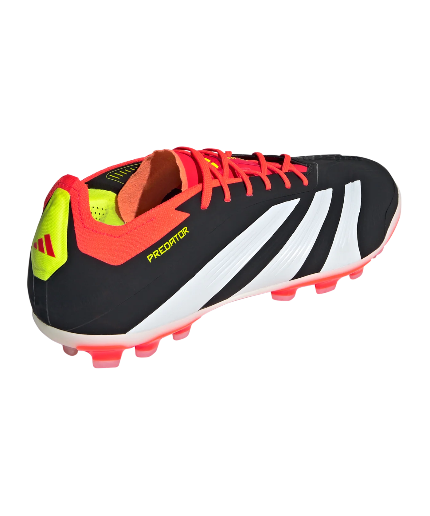 adidas Predator Elite 2G/3G AG Solar Energy Schwarz Weiss Rot