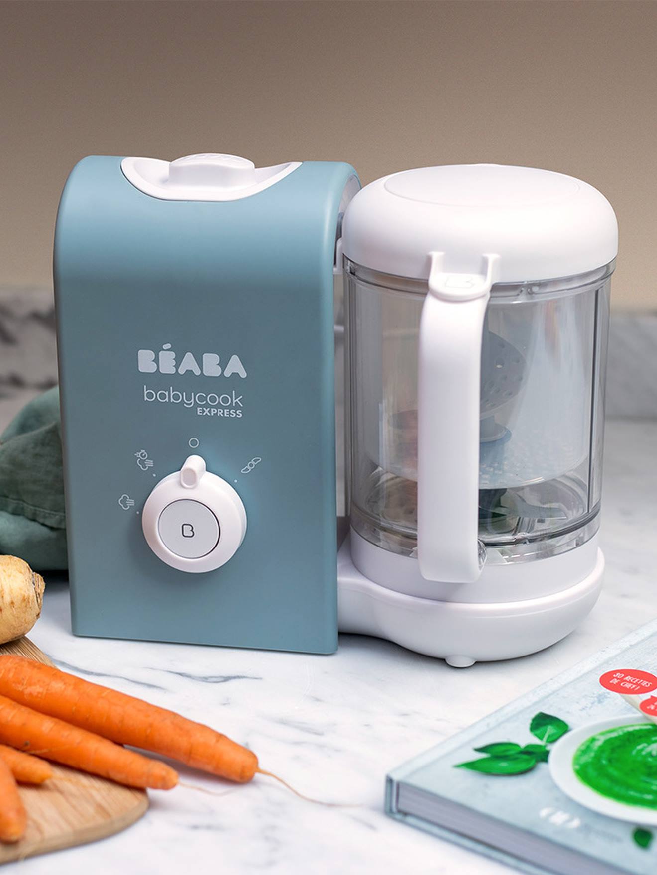 Processador de alimentos Babycook Express BEABA azul