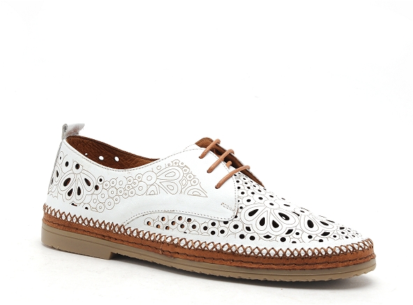 Coco abricot basses femme mielan blanc