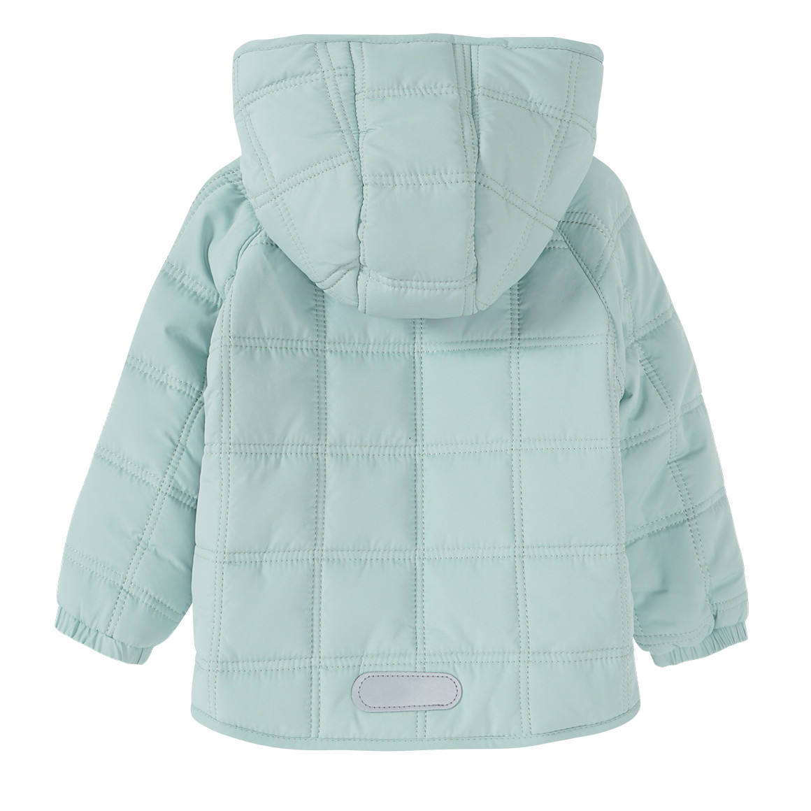 Topomini Baby Steppjacke mit Kapuze mintgrün