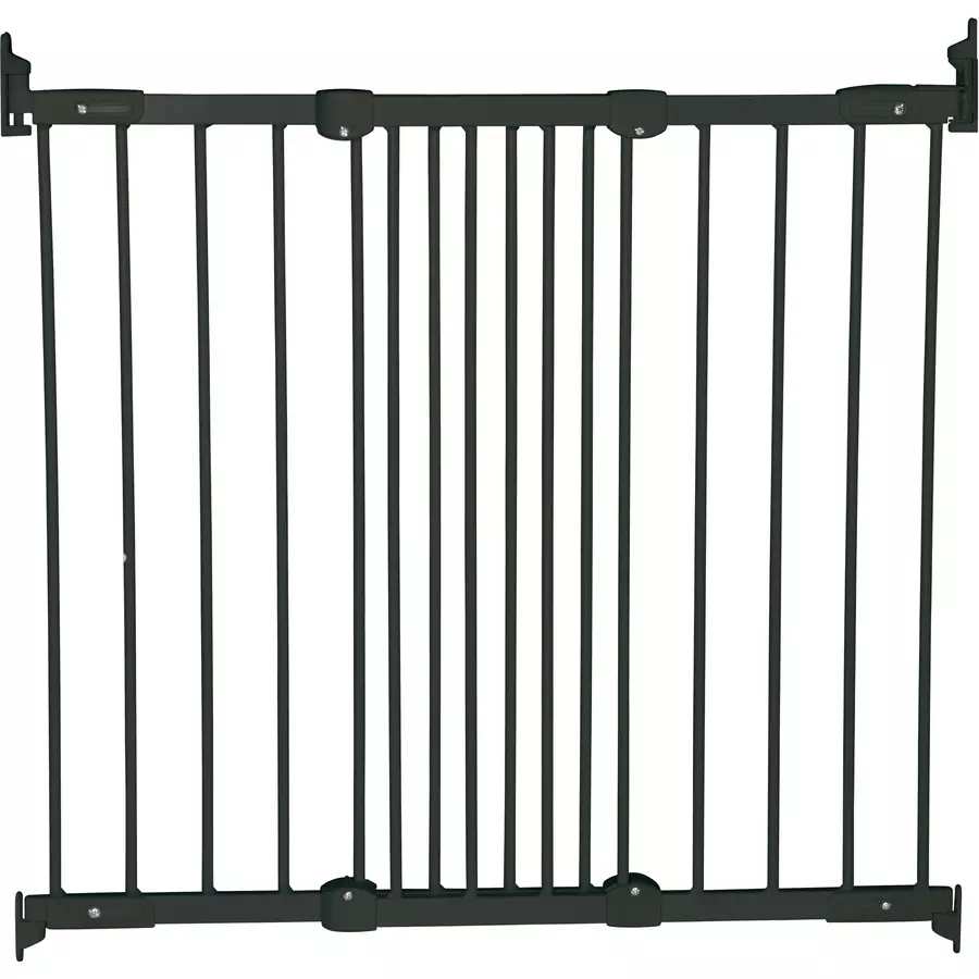 BabyDan Schutzgitter Flexi Fit Metall 69 bis 106,5 cm, schwarz