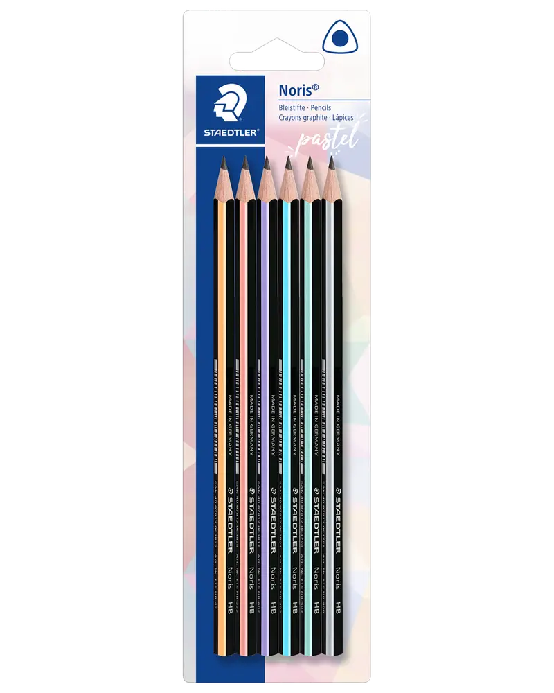 Staedtler Blyant Noris pastel 6-pak