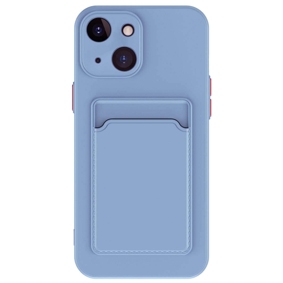 Schutz Handy Hülle für Apple iPhone 15 Plus Case Back Cover Etuis Kartenfach Neu