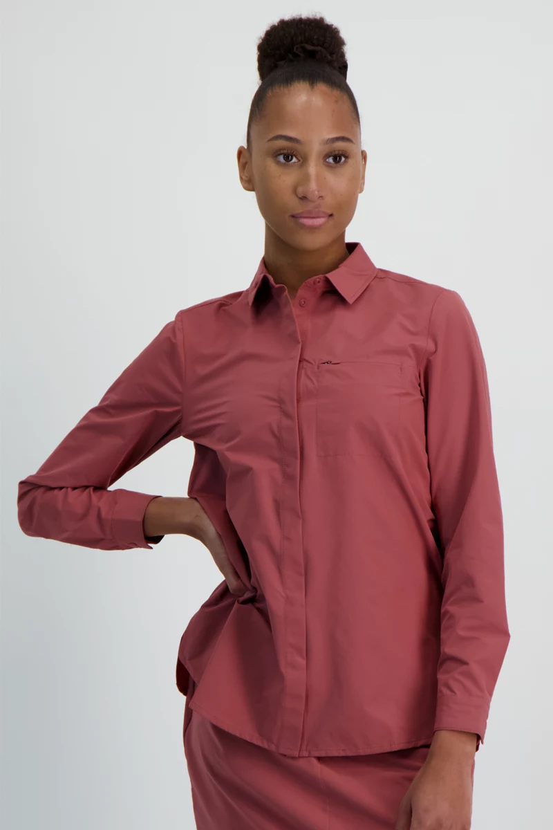 Jack Wolfskin Light Wander LS Damen Wanderbluse