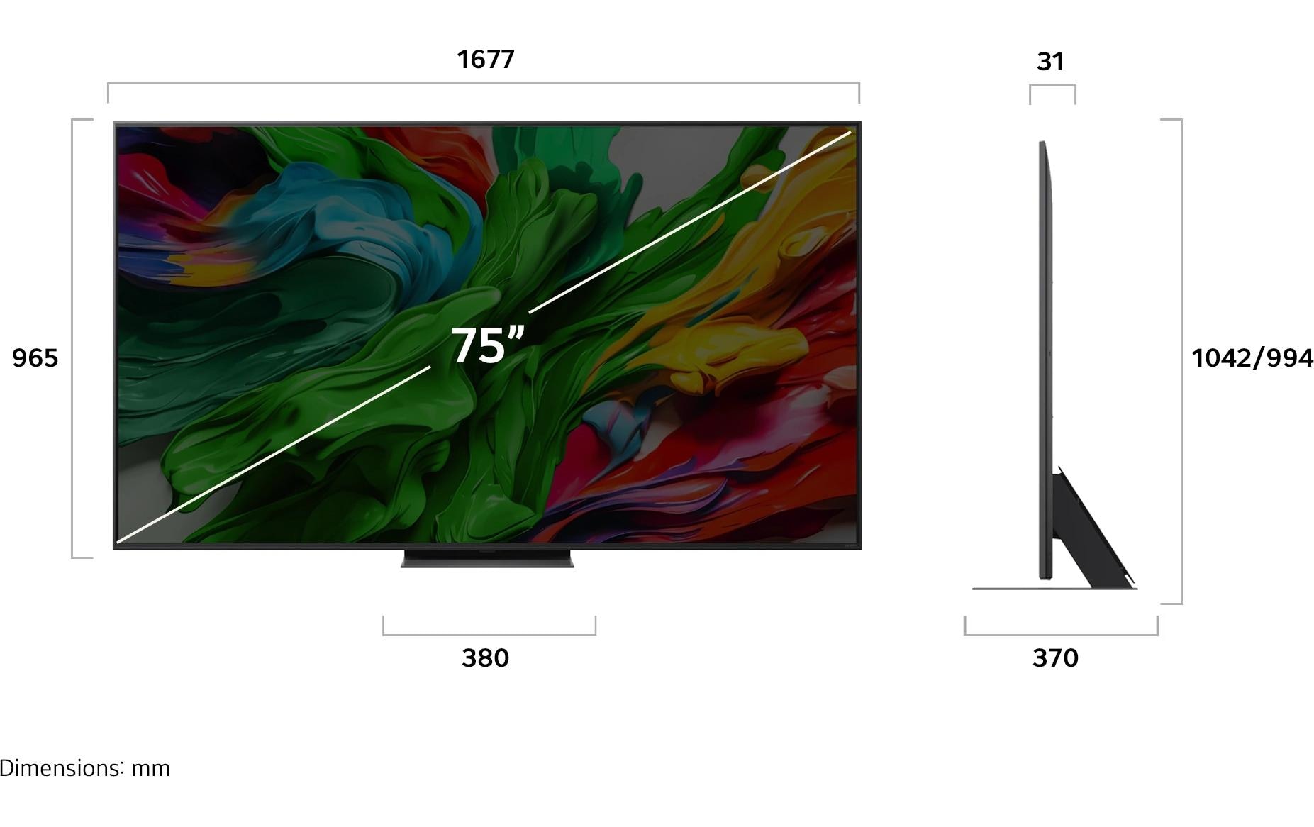 TV 75QNED87A6B 75
