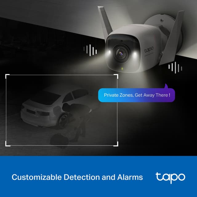 TP-Link Tapo C325WB WiFi udendørs sikkerhedskamera