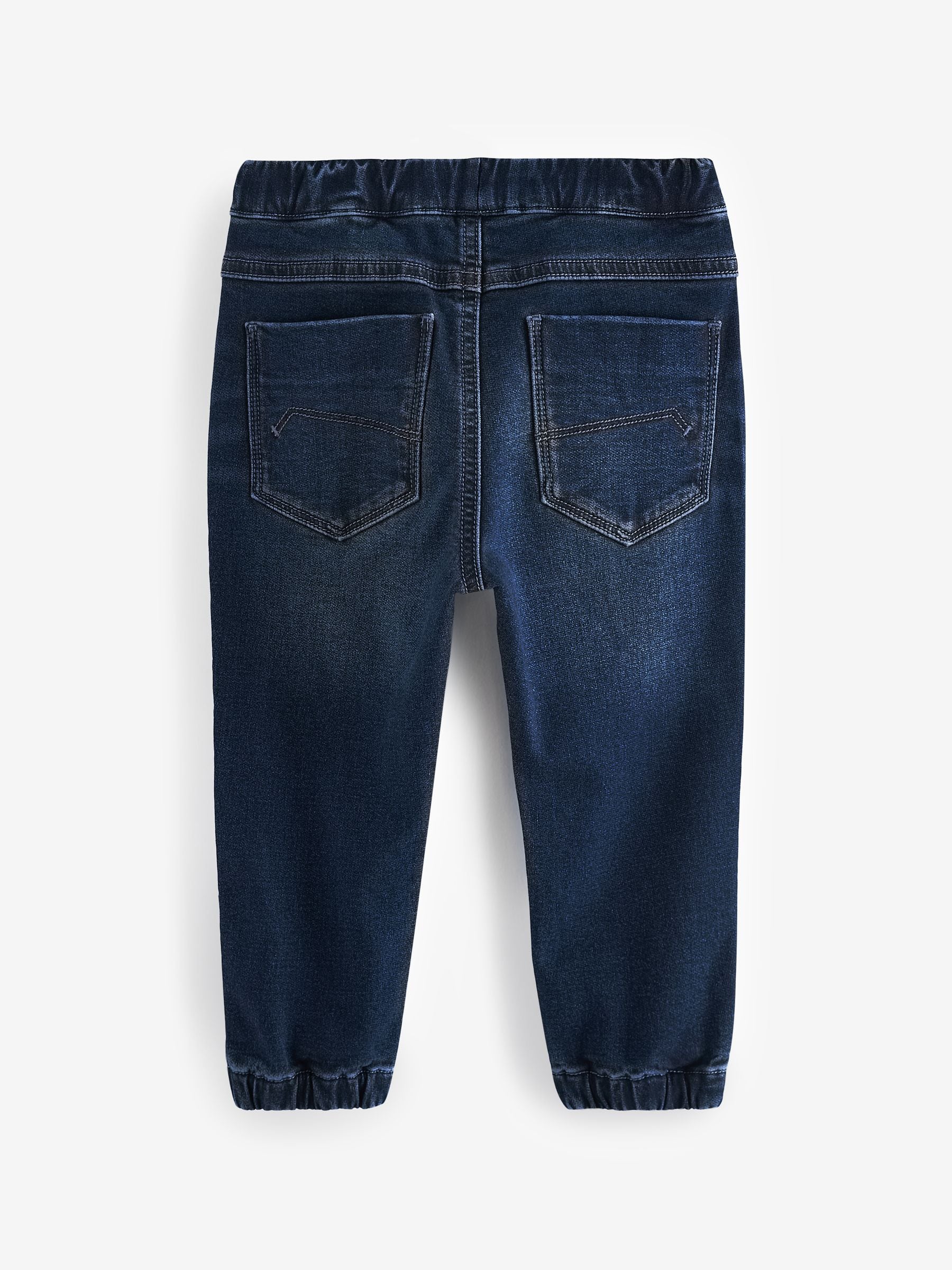 Donkerblauw - Jogger jeans met comfort stretch (3mnd-7jr)