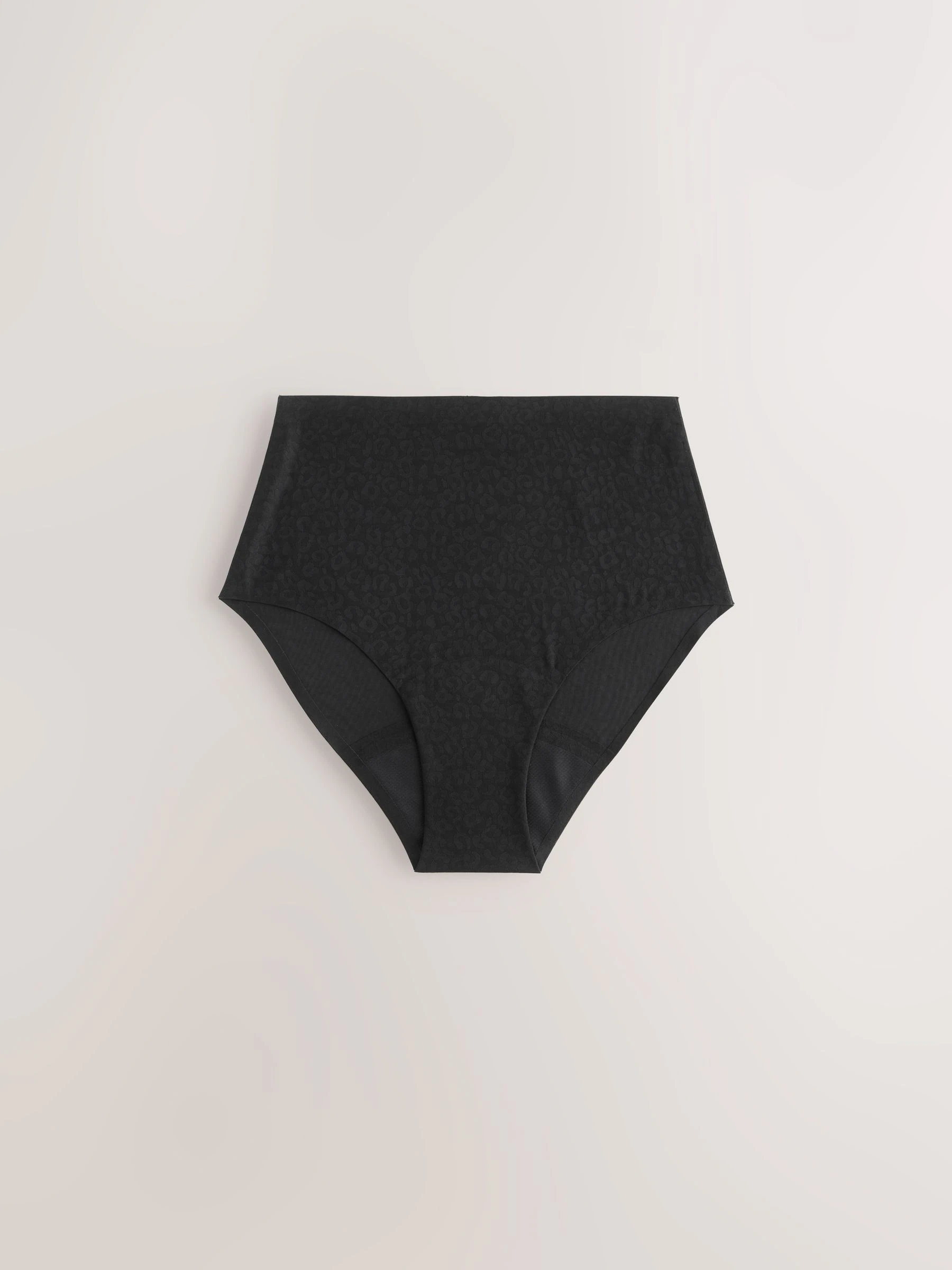 Zwart en luipaardprint - Anti Leak Knickers 2 Pack