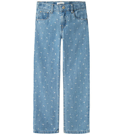 Name It Jeans - NkfRose - Light Blue Denim/Blumen