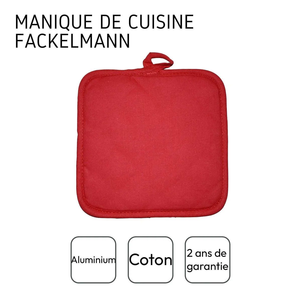 Manique de cuisine aluminisée Fackelmann
