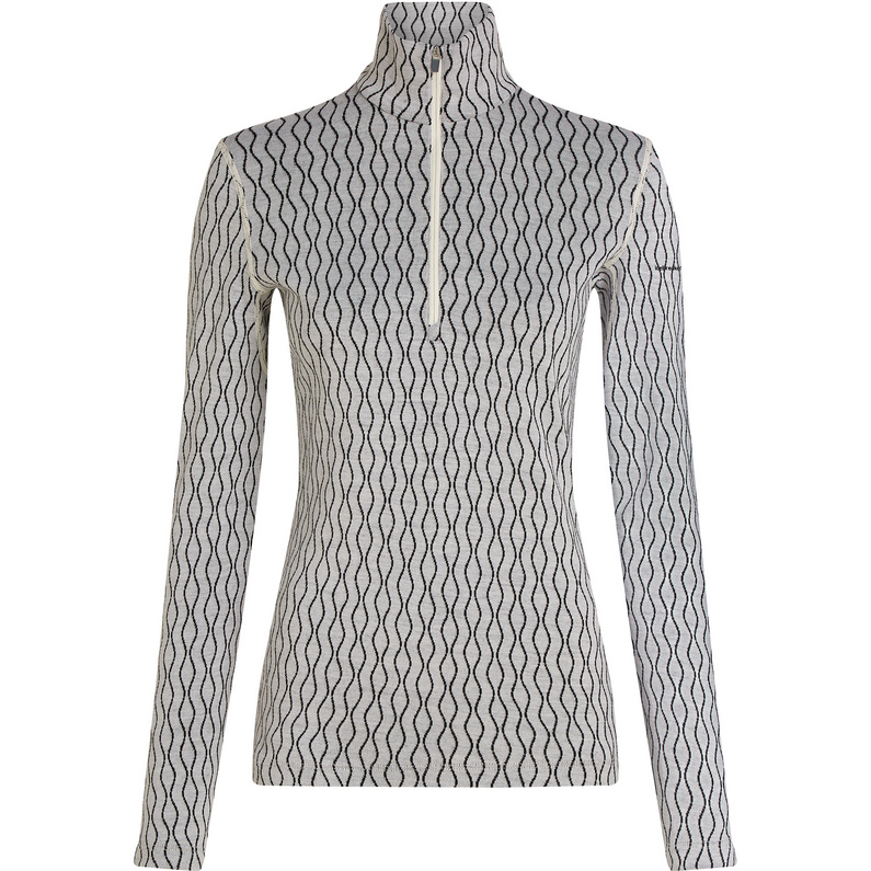 Icebreaker Damen 260 Vertex On-Piste Half Zip Longsleeve
