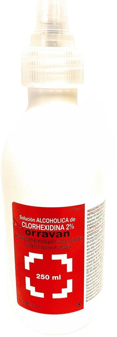 Disinfectant Orravan Clorhexidina 2% 250 ml