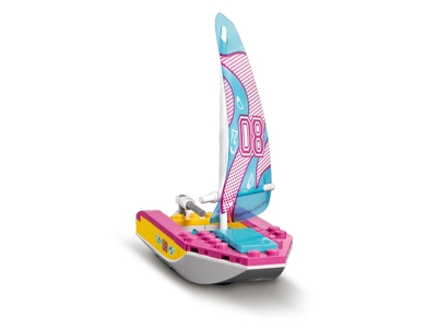 LEGO Boscamper en zeilboot (41681)