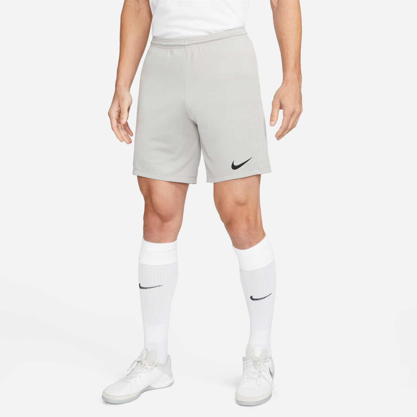 Nike Dry Park III Voetbalbroekje Grijs Zwart