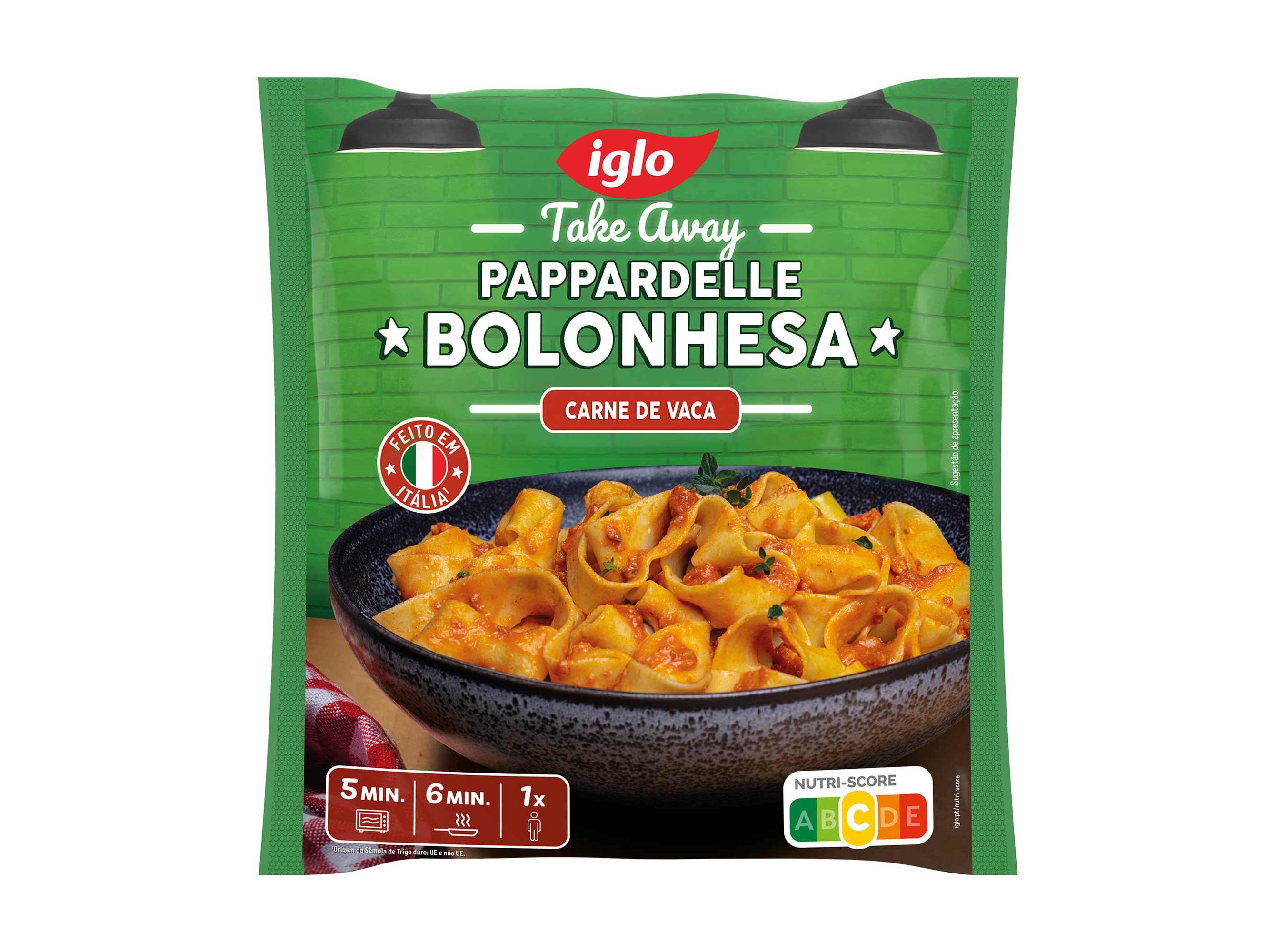 PAPPARDELLE IGLO BOLONHESA 300G