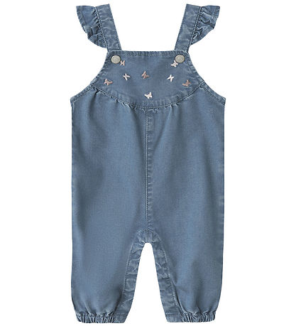 Name It Latzhosen - NbfEvi - Light Blue Denim