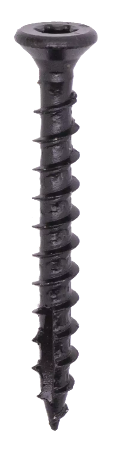 Woodies Ultimate 61846378 Blackline Scharnierschroef T20 shield - platverzonken kop - zwart - 4.5x40mm (200st)
