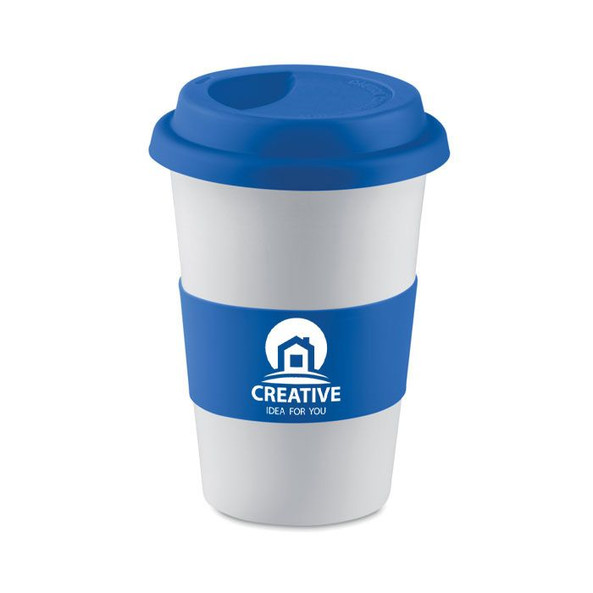 GiftRetail MO7683 - TRIBECA Mug céramique avec silicone