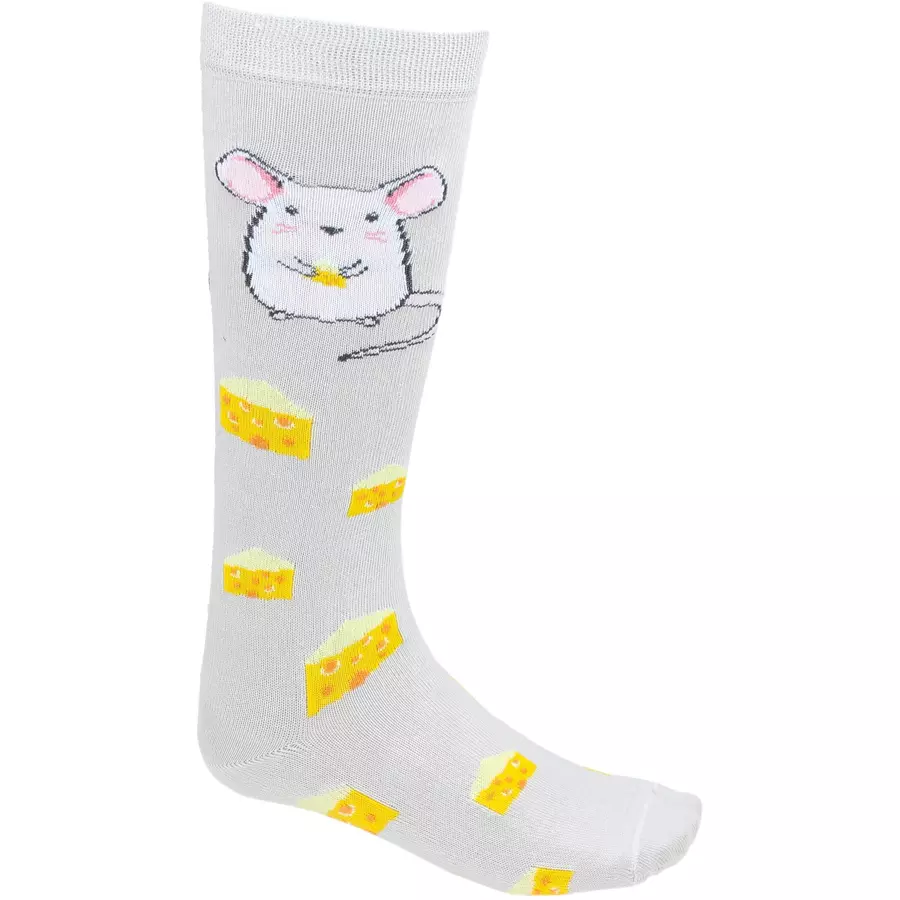 TupTam Mädchen Knielange Socken Gemustert 3er Pack rosagelb