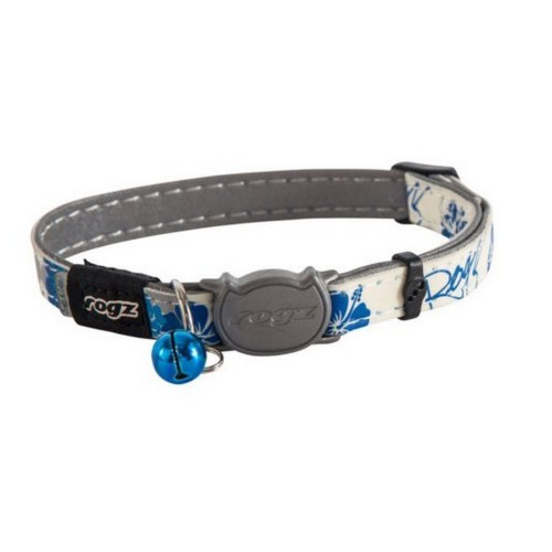 Coleira Glowcat para gatos, azul
