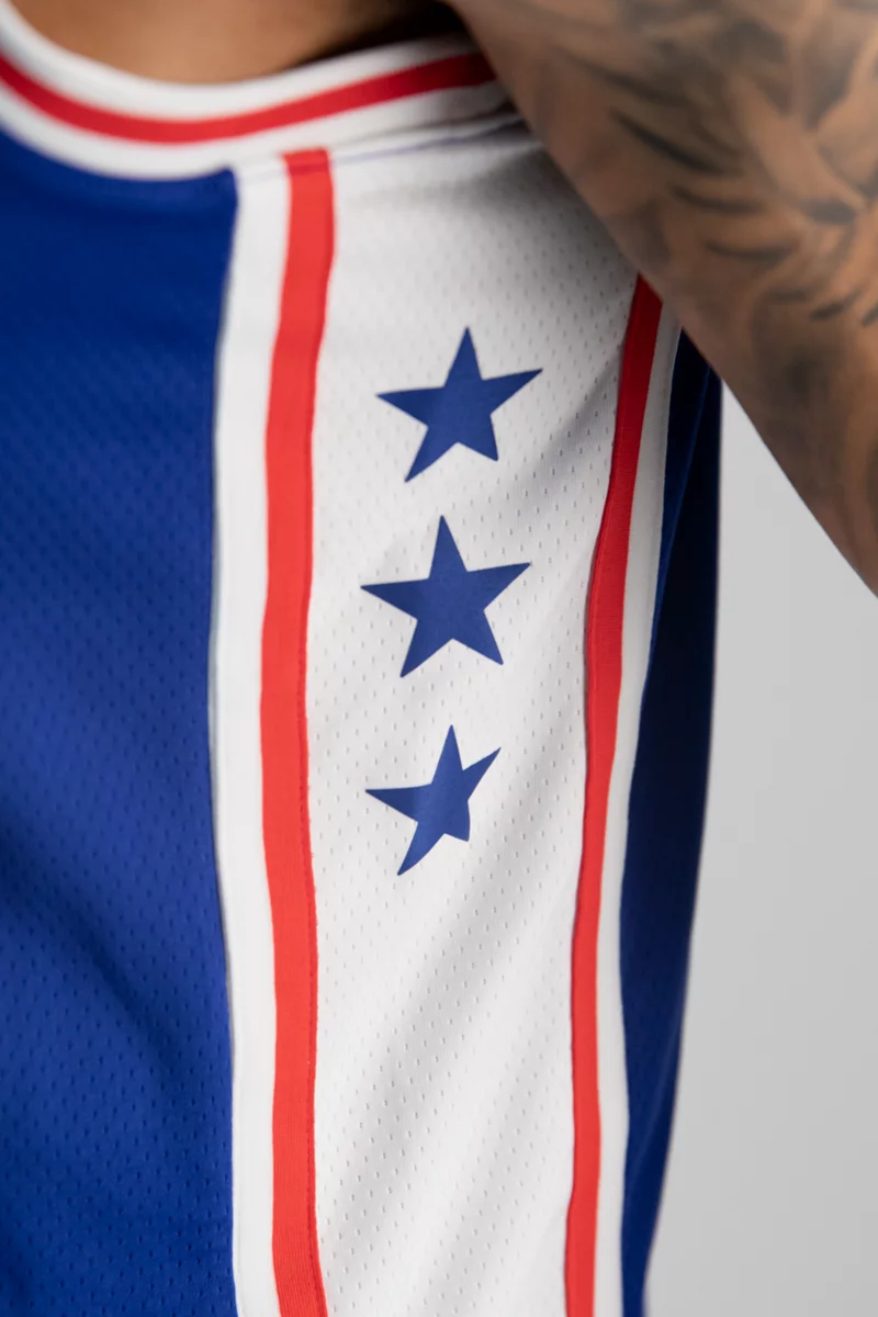 Nike Philadelphia 76ers James Harden Herren Basketballtrikot