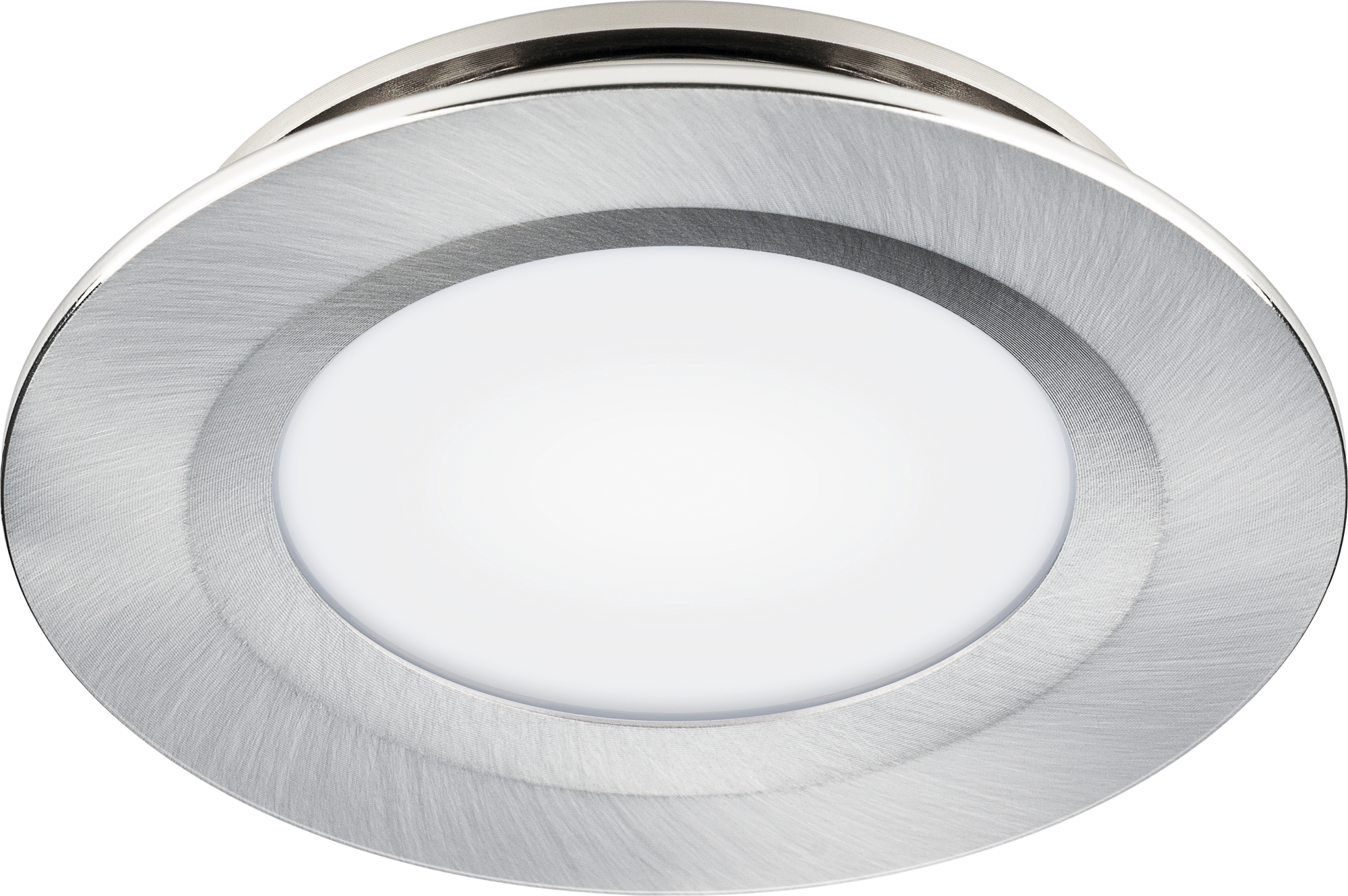 Wentronic WTS-LED TDL-5024 LED Einbauleuchte Aluminium gebürstet