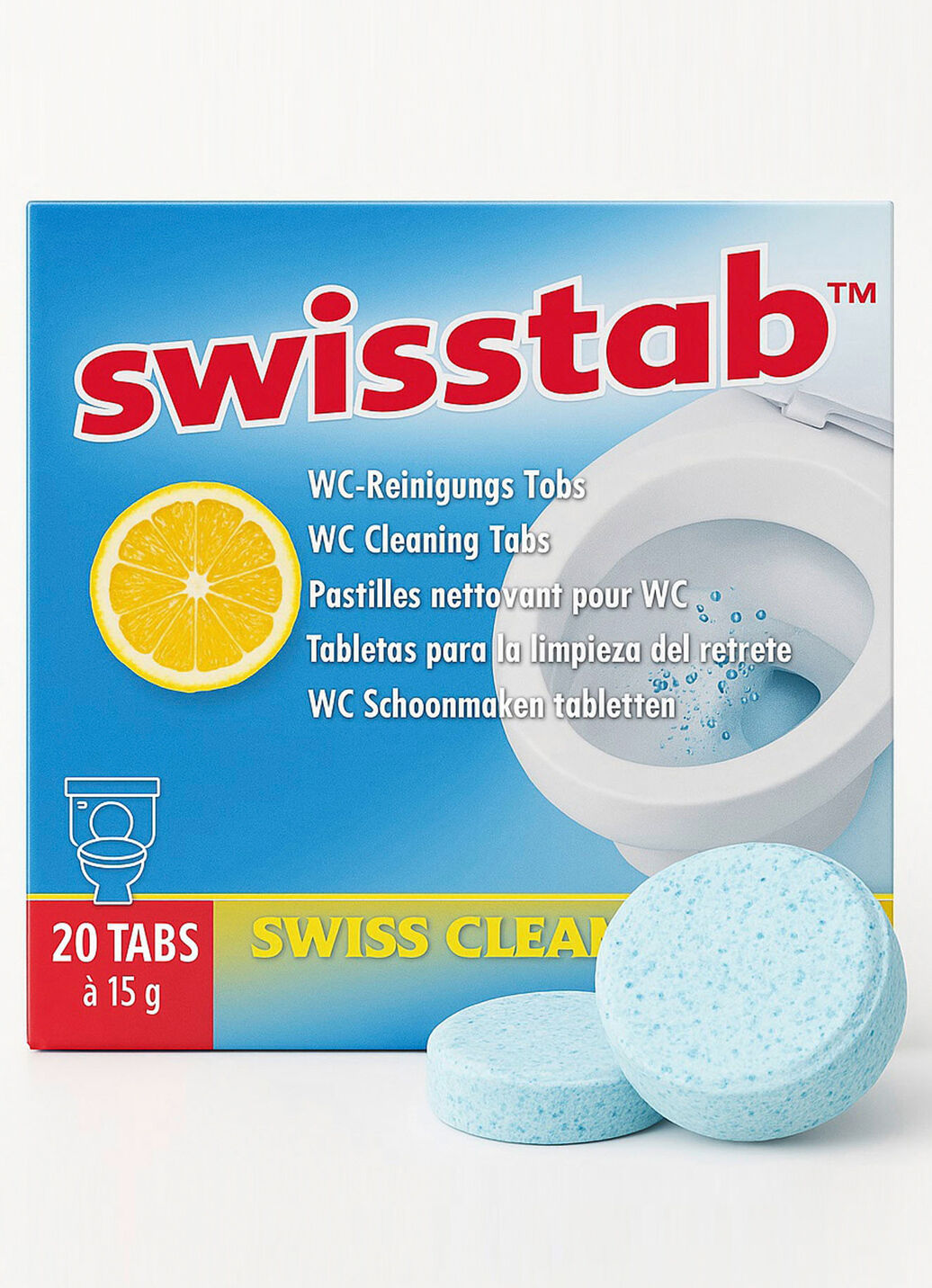 Swisstabs WC-Reinigungs-Tabs