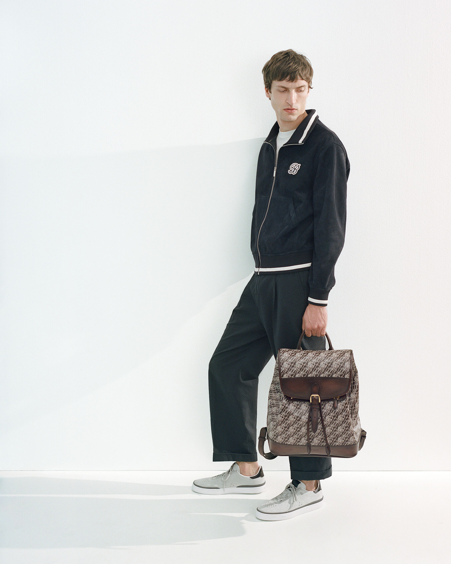 Blouson En Cuir Perfore
