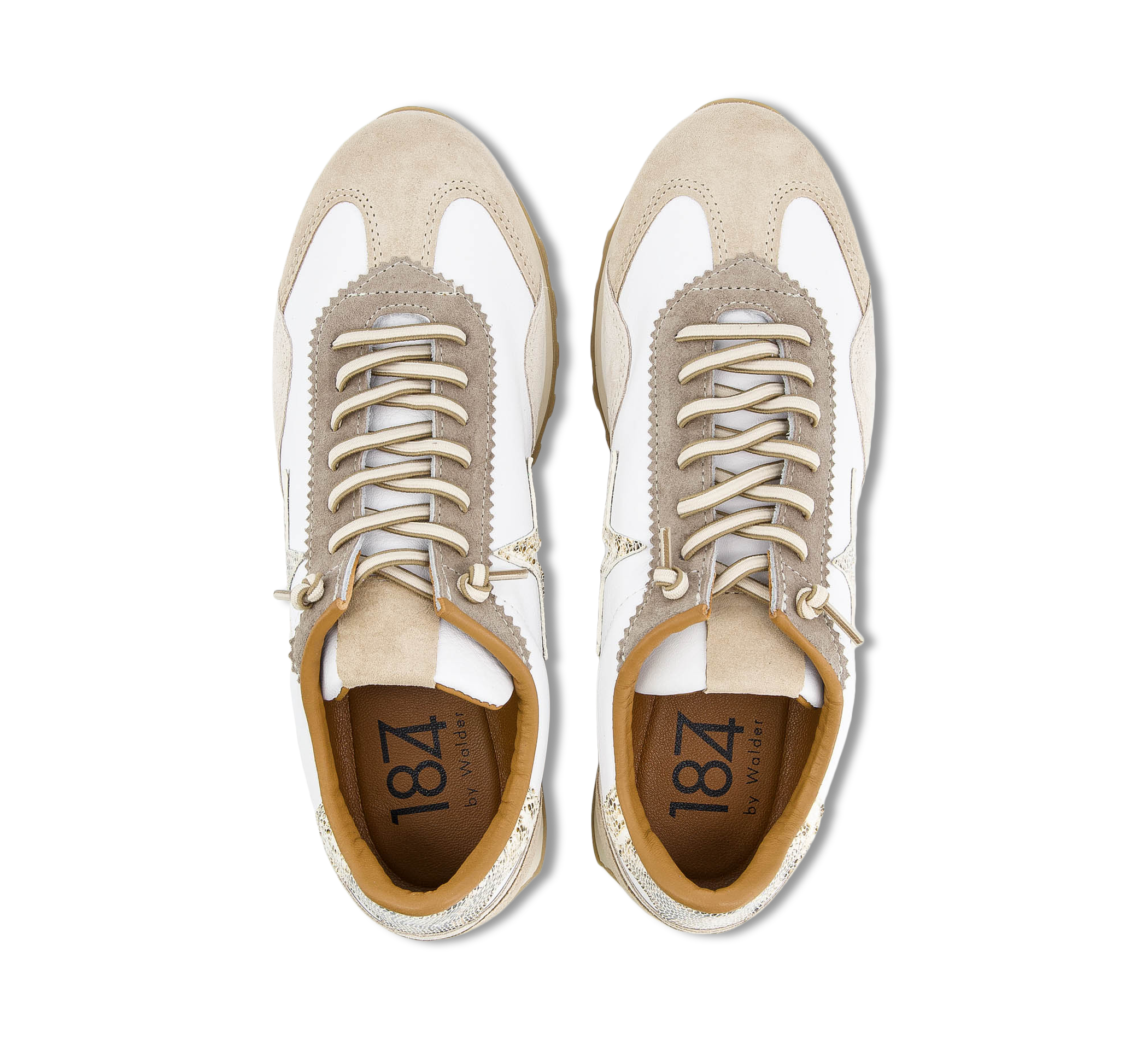 1874 by Walder Sneaker low weiss